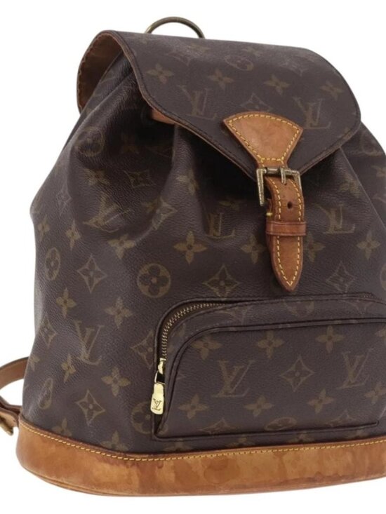 LOUIS VUITTON Monogram Montsouris MM Backpack M51136 LV Auth 186390 main image 12